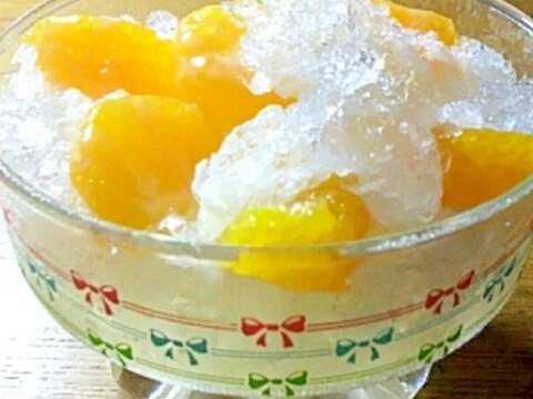 缶詰みかんで簡単 甘味屋さんのかき氷 レシピ 作り方 By ねここ25 楽天レシピ 缶詰みかんで簡単 甘味屋さんのかき氷 レシピ 作り方 By ねここ25 楽天レシピ